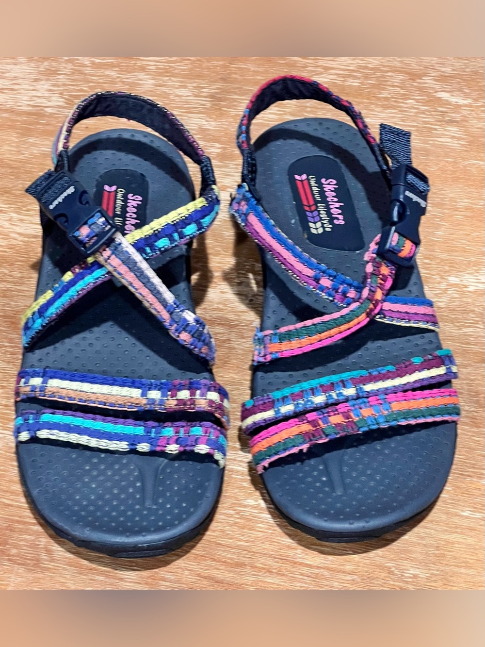 Skechers Reggae Multicolor Sandals